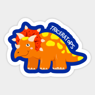 Triceratops Sticker